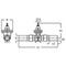Schuifafsluiter Serie: BETA® 300 Type: 21118 Nodulair gietijzer DVGW (gas) Stomplas PN10/16